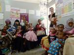Kena - pocas vysetrenia matiek a deti v nutricnom centre v Tiwi
